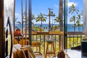 Maui Vista 1312- Front Row Eclectic Updated Oceanview S Kihei condo